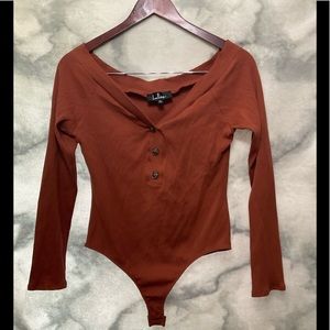 Lulus Ribbed Bodysuit